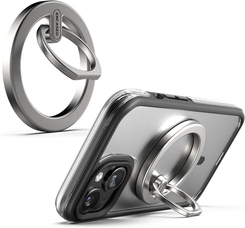 Encased Pack of 3 Compatible with MagSafe Accessories - Wireless Phone Charger, Slim Magnetic Phone Mount, Ring Grip