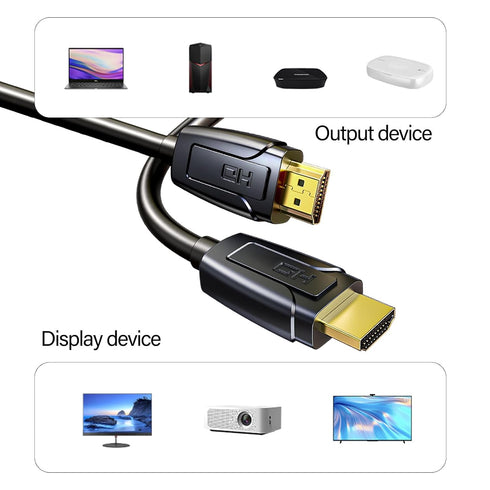 BTDCVS HDMI2.0 4K60Hz 18Gbps Cable Video Cord Transfer for TVs Computer Projectors Gaming Consoles Visuals