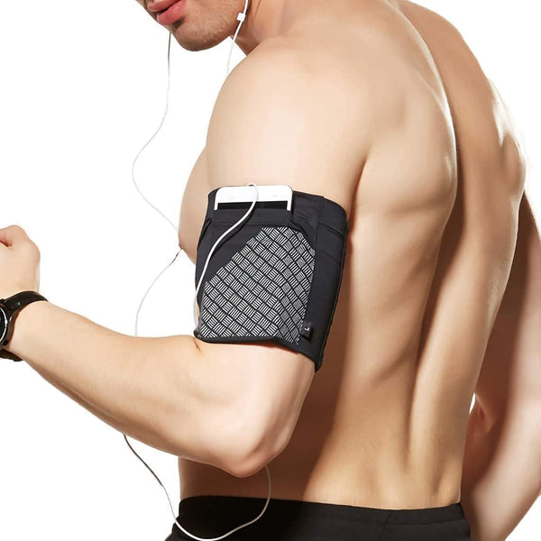 YUNYILAN Universal Sports Armband for All Phones. Cell Phone Armband for Running, Fitness