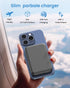 Ultra-Slim Magnetic Power Bank 10000mAh Wireless Portable Phone Charger, 20W USB C Fast Charging for iPhone 15/14/13/12