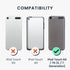 kwmobile TPU Silicone Case for Apple iPod Touch 6G / 7G (6th and 7th Generation) - Soft Flexible Protective Cover -
