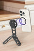 FANAUE 360 Magnetic Tripod Mount - Adjustable Aluminum Stand, Portable Foldable Design, Strong Magnetic Compatible