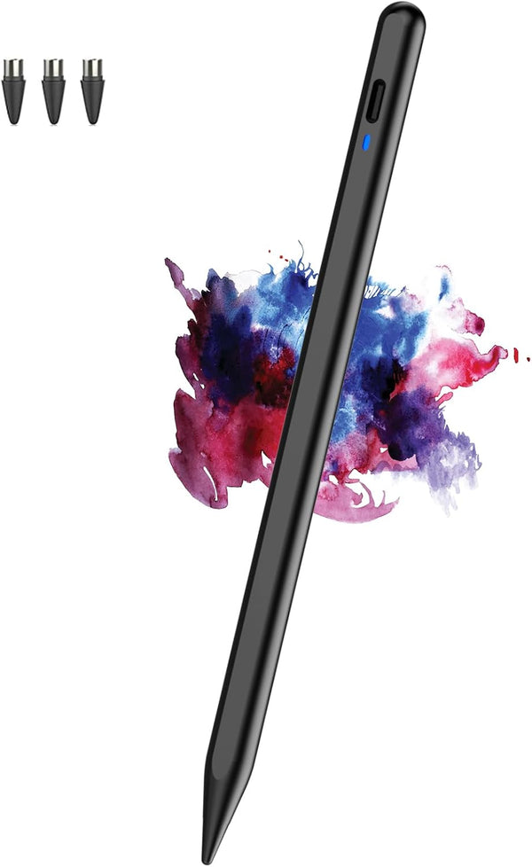 Stylus Pen for Android - CMARS POM Tip Magnetic Phone Pen, Fine Point for Touch Screens, Black