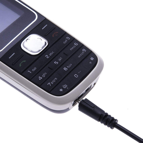 Nokia USB Charger Cable Small Pin (2mm) for Nokia 6303, 6303i, 6500, 6555, 6600, 6700 (1ft)