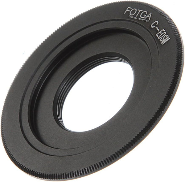 Fotga Lens Mount Adapter for C Mount Lens to for Canon EOS
