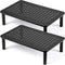 DOLALIKE 2 Pack Desktop Riser, 3 Height Adjustable Monitor stands for 2