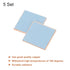 MECCANIXITY Heatsink Copper Sheet Shim, 0.3mm Thickness 20 x 20mm Pads with Thermal Conductive Adhesive Tape, 5 Set
