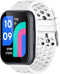 Compatible for Wyze Watch 47mm Bands, Silicone Replacement Wristbands Sport Strap with Metal Buckle
