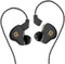 KBEAR KS1 Earphones: Super Bass IEM Headphones with Crystal Clear Sound & High-Resolution Noise Canceling for Musicians.