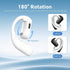 Headsets Xmenha Single Bluetooth Phone Earpiece Earbud One Ear Piece Open Ear Bud Air Bone Conduction Earbud Earless