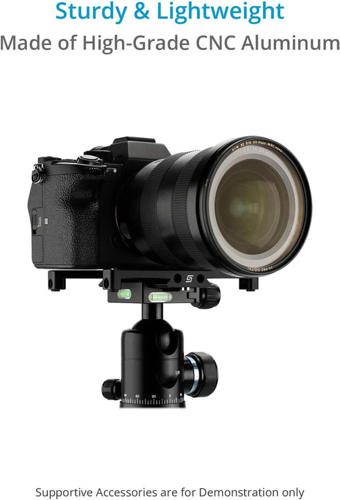PROAIM Snaprig Medium Baseplate Stand with Quick Release for Video Camera Setups, Tripod & Accessory Mounting