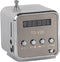 Zerone Portable FM Radio with Stereo Speakers SD TF Card MP3 Player USB