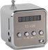 Zerone Portable FM Radio with Stereo Speakers SD TF Card MP3 Player USB