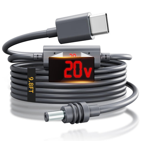 ToKismet Starlink Mini USB-C to DC Power Cable Smart PD Chip & 18AWG