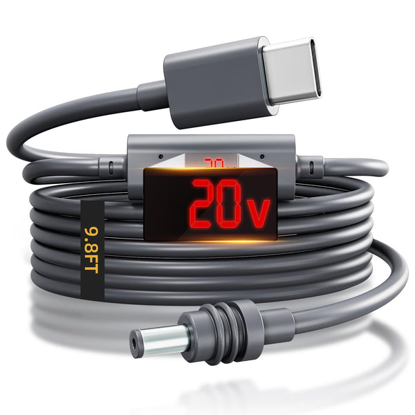 ToKismet Starlink Mini USB-C to DC Power Cable Smart PD Chip & 18AWG