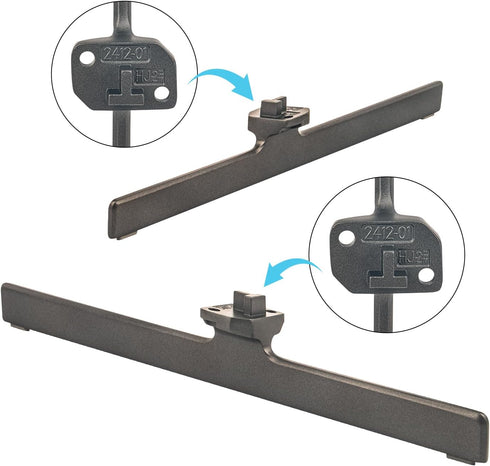AIDITIYMI L-R-2412-01 55U6K 65U6K 55 65 Inch U6 4K TV Base Stand, TV Stand Legs Replacement Compatible with Hisense