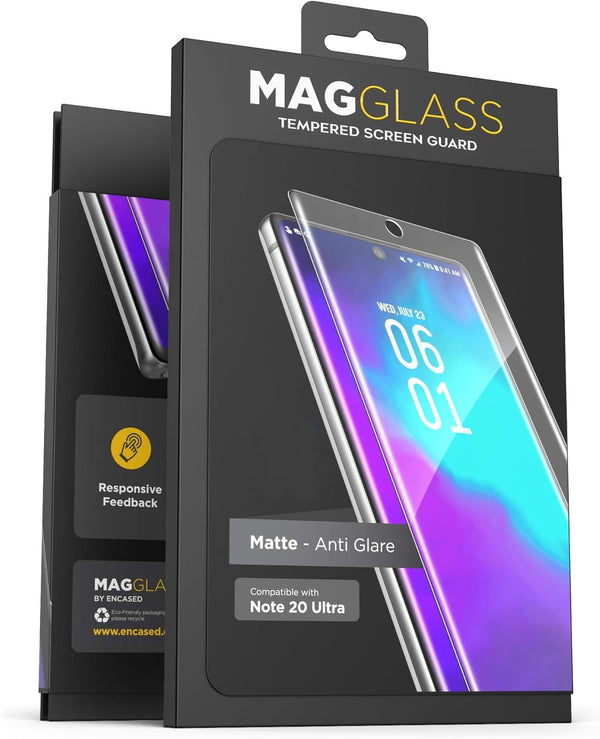 magglass Galaxy Note 20 Ultra Matte Screen Protector, Anti Glare Tempered Glass Guard, Fingerprint Resistant