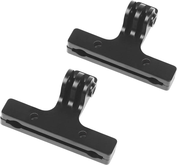 D&F 2Pcs Bicycle Saddle Rail Mount CNC Alloy Bike Camera Mount for GoPro Hero, SJCAM, YI Campark and Other Action