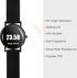5pcs Watch Glass Screen Protectors 53mm HD High Definition Anti-Scratch Waterproof TPU Universal Round Smartwatch Screen Protective Film Protector (for Flat Screen)