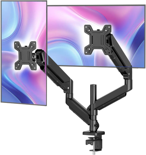 Simple Trending Dual Monitor Stand for 17-27 inch Computer Screens, Computer Stand, Adjustable Stand