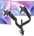 Simple Trending Dual Monitor Stand for 17-27 inch Computer Screens, Computer Stand, Adjustable Stand