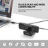 AUSDOM AF640 1080P 90FOV Webcam with Microphone, USB PC Camera Webcam with Privacy Cover, Plug and Play Computer Camera