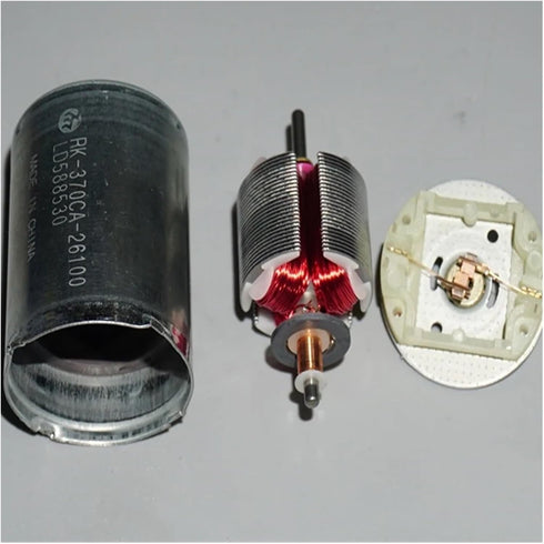QASYKSLQ RK-370CA-26100 3V 5V 6V 10600RPM Electronic Starter DC Large Torque High Speed Carbon Brush Mute Electronic