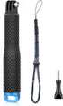 Waterproof 7''-23'' Pole Selfie Stick Monopod for Gopro Hero, Insta360, AKASO, DJI OSMO, Aluminum, Pocket Size