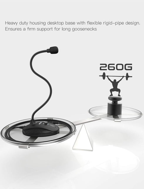 FIFINE TECHNOLOGY Games(K054) Fifine USB Computer Microphone, Plug &Play Desktop Condenser PC Laptop Mic,Mute Button