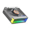 M.2 2280 ARGB Hard Drive Heatsink PWM Dual Fan, SSD Cooling with Thermal Pad, 5V 3Pin Addressable RGB Sync