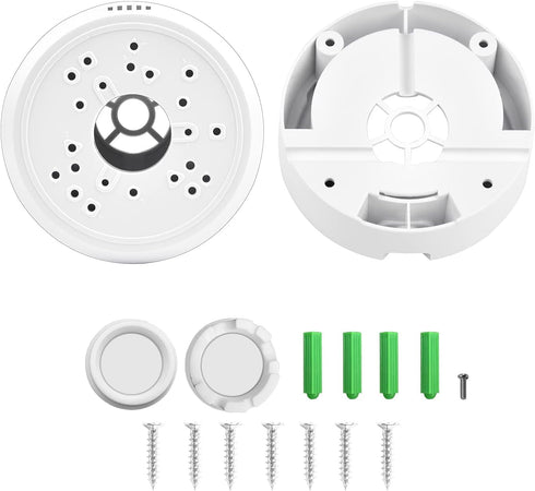 Universal Bullet Security Camera Junction Box Mount Bracket, Plastic Junction Box for Arlo and Reolink Solar Panel