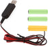 RUINBNC USB to Aa Battery Eliminators, 5v to 4.5v Power Converter with Fake