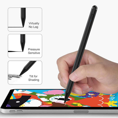 Black Replacement Tips for JAMJAKE K10 Stylus Pen (4 Pack)