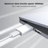 MOSWAG USB to USB C Adapter, USB C Female to USB Male for Apple MagSafe Watch, iPhone, iPad, Galaxy Note