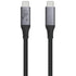Vebner 6-Foot USB4 3, 4 8K 40gbps 240W Cable Compatible with Thunderbolt Thunderbolt and USB-C - Supports HD Display