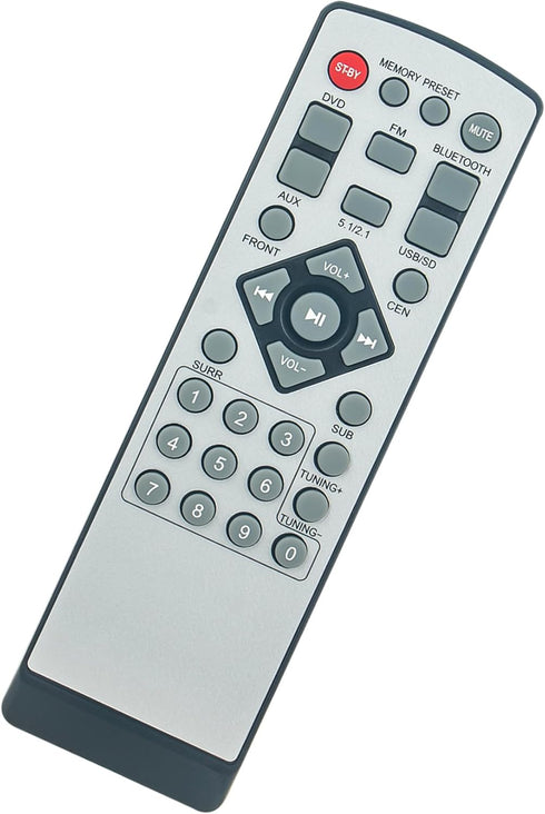 Replacement Remote Control Applicable for Acoustic Audio AA5170 Bluetooth 5.1 Speaker System Home Theater