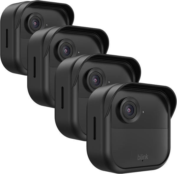 Silicone Case Cover for All-New Blink Outdoor 4 (4th Gen), Weatherproof Protection for Home Security Camera