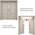 Door Window Alarm, 90DB Door Alarms for Kids Safety, Window Pool Alarms for Home (12 Pack)