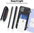 GOOSPERY Magnetic Door Bumper - Lilac Purple Compatible with iPhone 11 Pro Max, Wallet Case with Card Holder