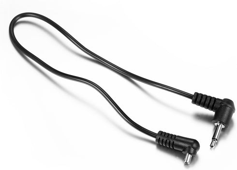(2 PCS) 3.5mm to Male Flash PC Sync Cable,12-Inch/30CM 3.5mm Plug to Male Flash Sync Cord for Camera Photography Connector by General Wire