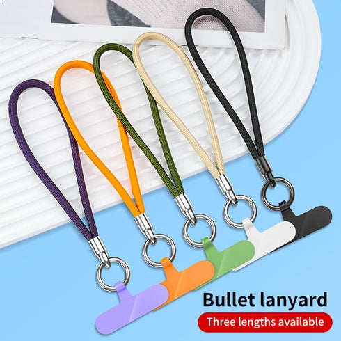 ZvveIIa 2 Pack, Phone Wrist Strap Anti-Drop Phone Lanyard with Connector Tab, Universal Detachable Phone Strap