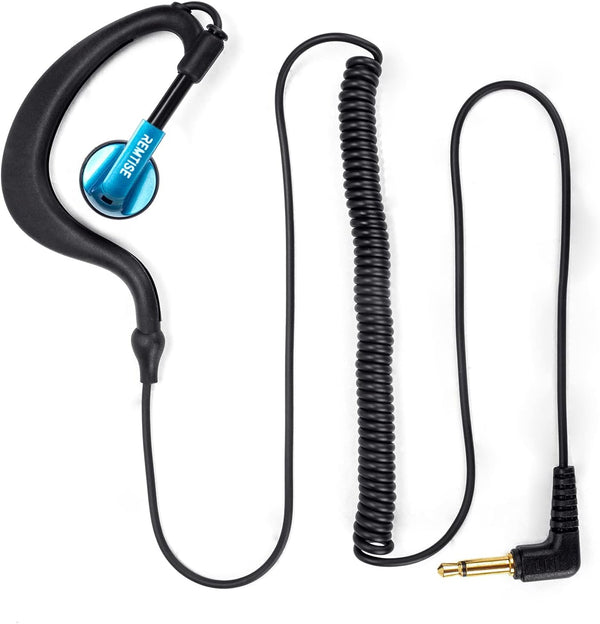 Remtise 3.5mm Receiver/Listen Only Headset Single Wire Earpiece for Two-Way Radios/Walkie Talkie Speaker Mics