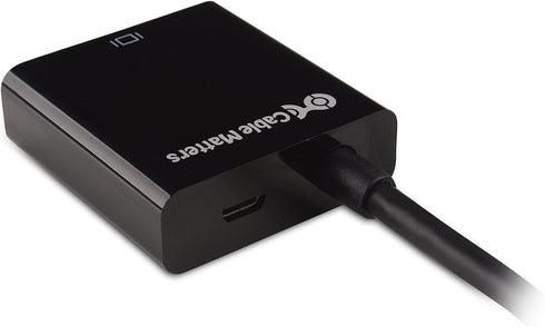 Cable Matters Micro HDMI to VGA Adapter (Converter) in Black