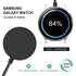 Trami 2 Pack Wireless Charging Dock Compatible with Samsung Galaxy Watch 7/6/6 Classic/5/5 Pro/4/4 Classic/3/Active