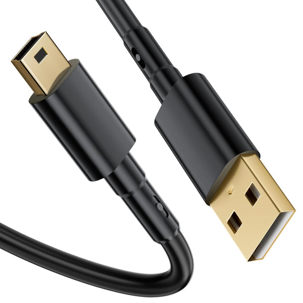 SCOVEE Mini USB Cable 3ft Type A Male to Mini B Cable Data