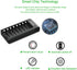 POWEROWL Rechargeable AA and AAA Batteries with Fast Charger, High Capacity NiMH - 4 x 2800mAh AA & 4 x 1000mAh AAA
