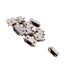 uxcell 10 Pcs USB Standard Micro Type B Female Jack 5 Pin, Metal Charging Port Socket Angle Dip Repair Replacement Parts