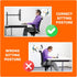 Amazon Basics 13-30" Single Computer Monitor Stand with Cable Management, Height Adjustable VESA Desk Arm Mount, Fully