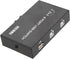 ASHATA USB 2.0 Peripheral Sharing Switch, 2/4 Port Manual Sharing Switch for PC Printer Scanner, Compatible with