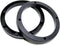 2PCS Black Plastic Speaker Spacer Adaptor Ring Mounting Bracket for 6.5 inches Dia Speakers